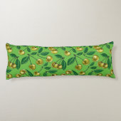 黄色のさくらんぼ ボディピロー (裏面)