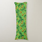 黄色のさくらんぼ ボディピロー (正面縦)