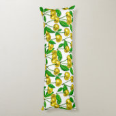 黄色のさくらんぼ ボディピロー (裏面 (縦))