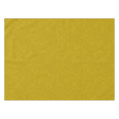 黄色のねじれた表面 テーブルクロス (正面(横))