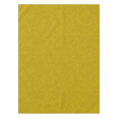 黄色のねじれた表面 テーブルクロス (正面)