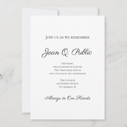 黄色のひまわりグラフィックお祝い・オブ・ライフ 招待状 (裏面)