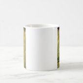 黄色のひまわり写真1枚 コーヒーマグカップ (中央)