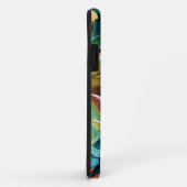 黄色のひまわり水彩画オリジナルアート作品 Case-Mate iPhoneケース (裏面/右)