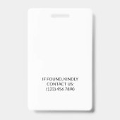 黄色のひまわり素朴とダークウッドの写真 バッジ (Back)