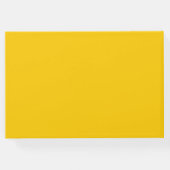 黄色のひまわり結婚が青 ゲストブック (裏面)