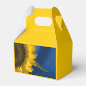 黄色のひまわり結婚が青 フェイバーボックス (裏面サイド)