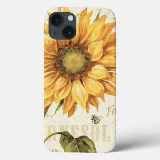 黄色のひまわり Case-Mate iPhoneケース (裏面)