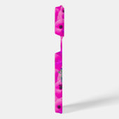 黄色のアヒルと青4x4トラック iPhoneケース (右側面)