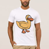 黄色のアヒル Tシャツ (正面)
