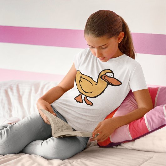 黄色のアヒル Tシャツ