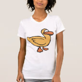黄色のアヒル Tシャツ (正面)