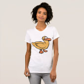 黄色のアヒル Tシャツ (正面フル)