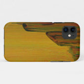 黄色のアブストラクト - ピアス Case-Mate iPhoneケース (裏面(横))