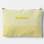 黄色のアーチGlam大型アクセサリーポーチ アクセサリーポーチ (裏面)