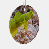 黄色のエビゴビー セラミックオーナメント (右)