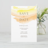 黄色のオレンジ色の水のスプラッシュ セーブザデート (スタンド正面)