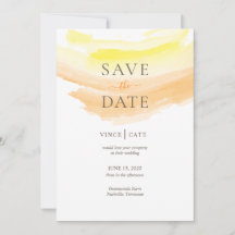 黄色のオレンジ色の水のスプラッシュ