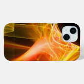 黄色のオレンジ色の赤でフラクタル渦 Case-Mate iPhoneケース (裏面 (横))