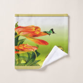 黄色のカナリーの名前Howy バスタオルセット (ウォッシュタオル)