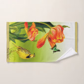 黄色のカナリーの名前Howy バスタオルセット (ハンドタオル)