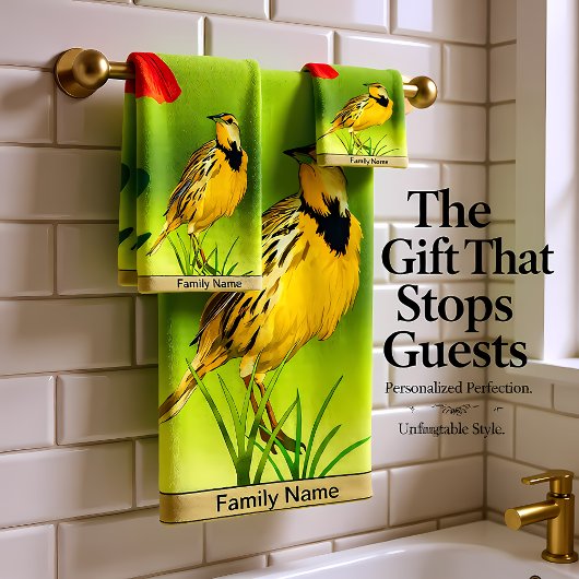 黄色のカナリーの名前Howy バスタオルセット
