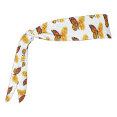 黄色のカリフォルニアポピーを持つ花蝶 タイヘッドバンド (回転270)