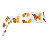 黄色のカリフォルニアポピーを持つ花蝶 タイヘッドバンド (回転270)