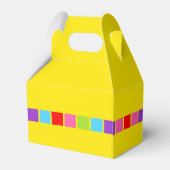 黄色のキャンディインスパイアランド甘いトリートお気に入りボックス フェイバーボックス (裏面サイド)