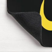 黄色のキリスト教のNazareneの精神的な記号 マウスパッド (コーナー)