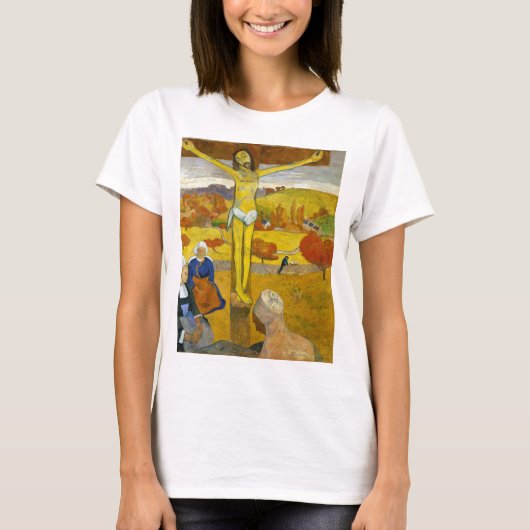 黄色のキリスト、ゴーガン Tシャツ (正面)