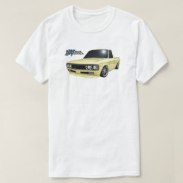 黄色のクラシックスラムドLuvトラック Tシャツ
