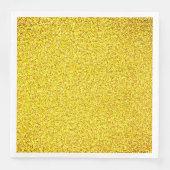 黄色のグリッター ゴールド スパークル ウェディング バースデー 2022 (正面)