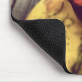 黄色のゴムあひるちゃん、お風呂の時間！ マウスパッド (コーナー)