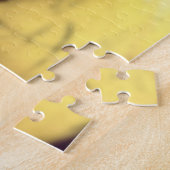 黄色のゴムダッキー(アヒルちゃん)が汚れでおおわれている! ジグソーパズル (側面)