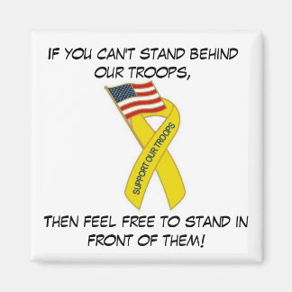 黄色のサポートリボン… マグネット