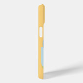 黄色のシャツを着たボストンテリアのイラスト Case-Mate iPhoneケース (裏面 / 右)