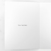 黄色のスクールバス10写真先生またはコーチ 三つ折りカード (内部最初)