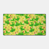 黄色のスターベリーガーデン デスクマット (正面)