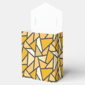 黄色のステンドグラス模様の色合い フェイバーボックス (オープン)