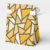 黄色のステンドグラス模様の色合い フェイバーボックス (裏面サイド)