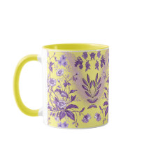 黄色のスプラッシュと紫色の喜び