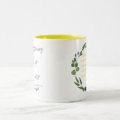 黄色のソファのトークマグ ツートーンマグカップ (中央)