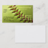 黄色のソフトボ空白のールバック 名刺 (正面/裏面)