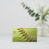 黄色のソフトボ空白のールバック 名刺 (スタンド正面)