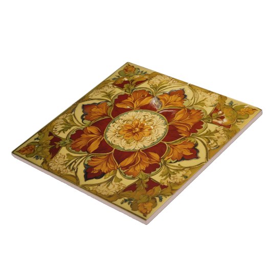 黄色のタイル タイル (側面)