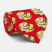 黄色のタクシーのタクシーのネクタイ ネクタイ (ロール)