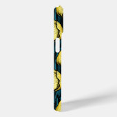 黄色のチューリップと青葉い Case-Mate iPhoneケース (裏面 / 右)