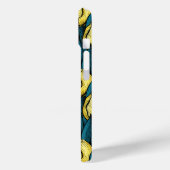 黄色のチューリップと青葉い Case-Mate iPhoneケース (裏面 / 左)