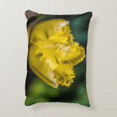 黄色のチューリップ アクセントクッション (裏面(縦))